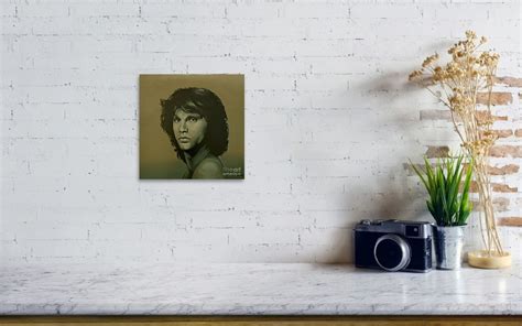 Jim Morrison Painting Poster By Paul Meijering