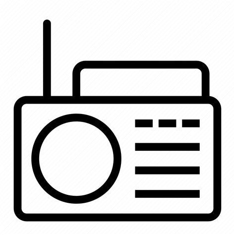 Radio Icon Download On Iconfinder On Iconfinder