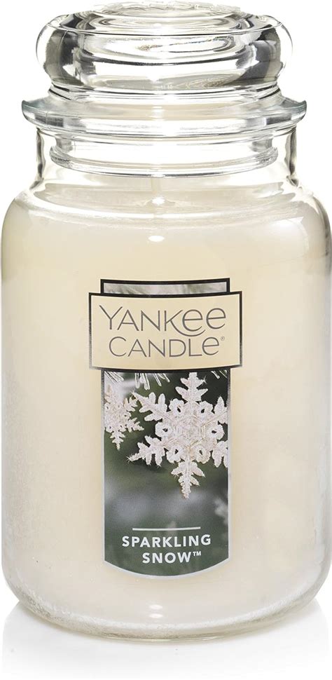 Yankee Candle Large Jar Candle Sparkling Snow Uk Kitchen