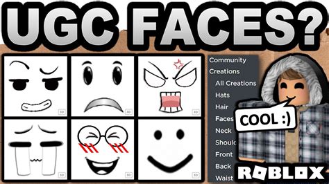 Roblox Ugc Faces Are Here Well Kind Of Youtube