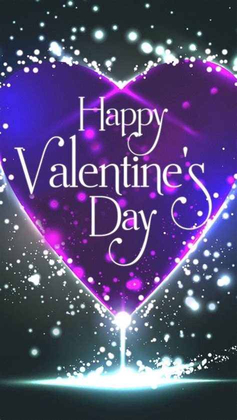 Purple Valentine Happy Valentines Day  Happy Valentines Day