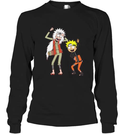 Rick And Morty Naruto And Jiraiya Mashup T Shirt T Shirt Classic