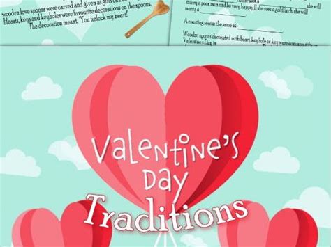Valentine´s Day Traditions Teaching Resources
