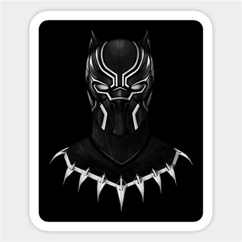 Black Panther Black Panther Marvel Sticker Teepublic