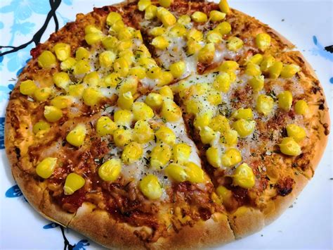 Sweet Corn Pizza Recipes By Shraddha