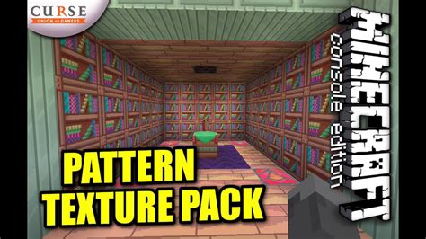 Minecraft Ps4 Pattern Texture Pack Review And Showcase Ps3 Xbox
