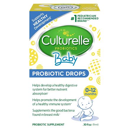 Culturelle Baby Probiotic Drops 030 Fl Oz