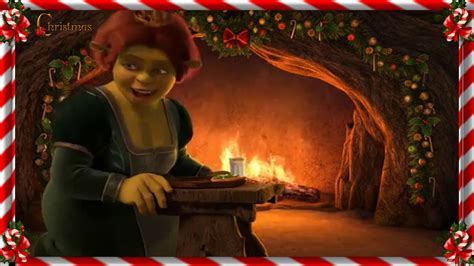 Shrek ༺♥༻☃ Yule Log ༺♥༻☃ Merry Christmas ༺♥༻☃ Youtube