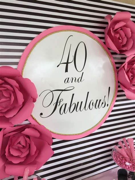 Fashion Birthday Party Ideas Photo 1 Of 16 Catch My Party 40th