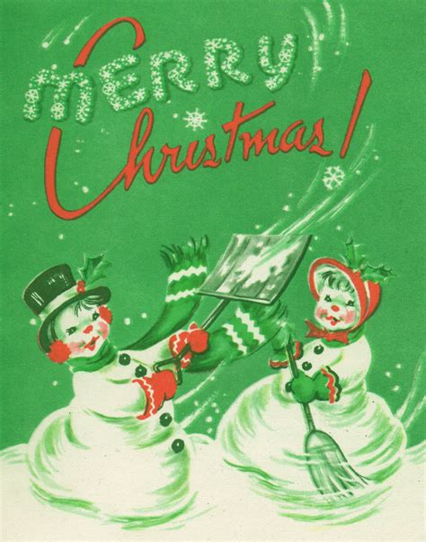 Free Vintage Digital Stamps Merry Christmas