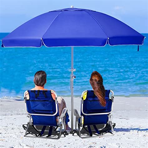 Rowhy Backpack Beach Chair For Adults With Cooler Pouch Portable