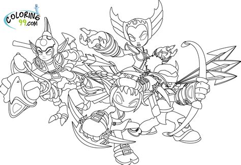 It was released on september 20, 2015 for playstation 3, playstation 4, wii u, xbox 360, xbox one, and was released on october 18, 2015 for ios. Skylanders Coloring Pages | Team colors