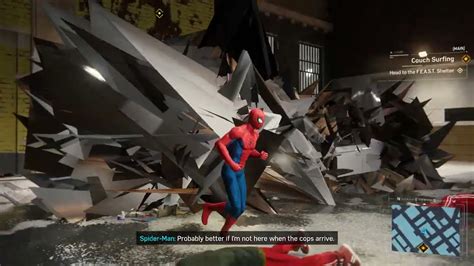 Spider Man Remastered Visual Glitch Youtube