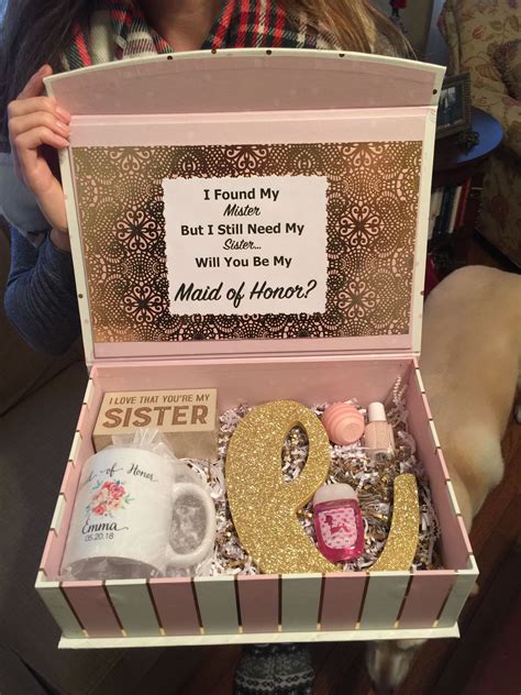 Wedding party gift ideas for bridesmaids. Awesome 21 Insanely Creative Ways To Ask "Will You Be My ...