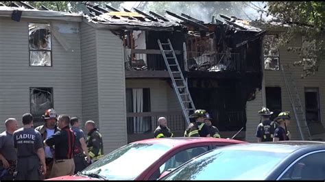 Massive Fire Displaces Dozens Of Families In Maryland Heights