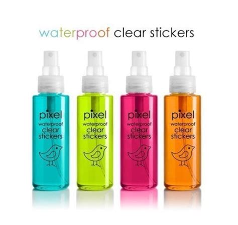 Custom Waterproof Clear Stickers By Pixelbypixel On Etsy
