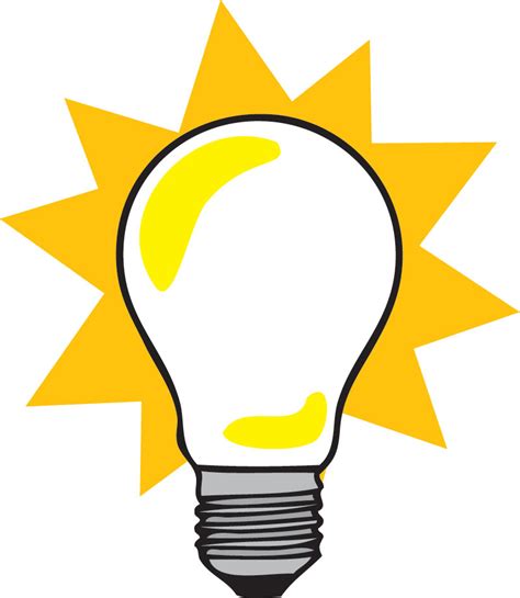 Image Of Clip Art Bulb 1 Led Light Bulb Clipart Free Clip Art