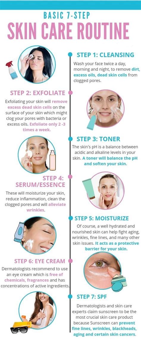Skin Care Routine In Order For Healthy And Glowing Skin Skin Care