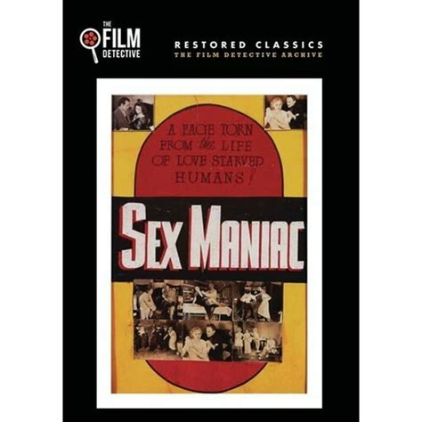 Sex Maniac Dvd