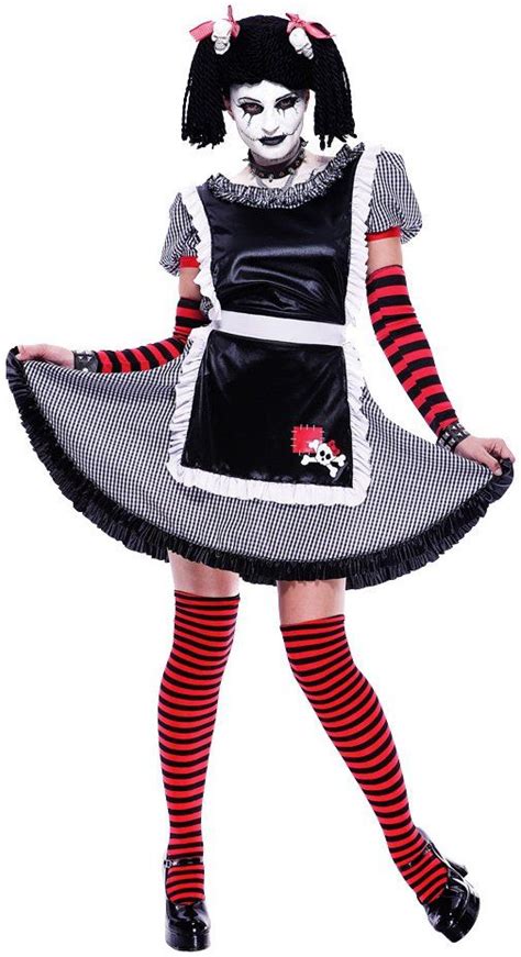 Gothic Rag Doll Adult Costume From Halloween Costumes Women Rag Doll Costume