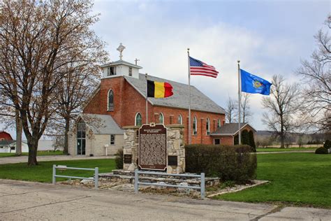 Wisconsin Historical Markers Marker 321 Belgian Settlement In Wisconsin
