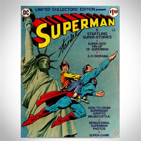 Superman Vol 4 C 38 Oct Nov 1975 Hand Signed Oversize Vintage Comic