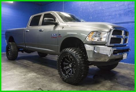 2013 Dodge Ram 2500 Slt Lifted 4x4 67l I6 Cummins Diesel Crew Cab Long Bed