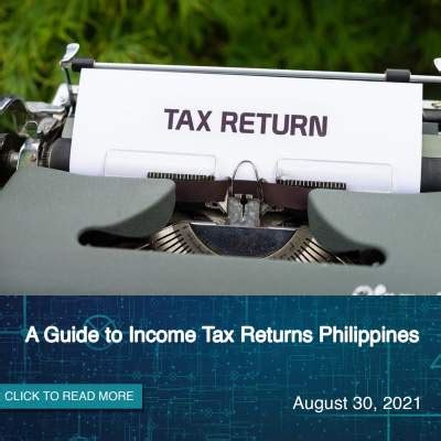 A Guide To Income Tax Returns Philippines Qn E Blogs