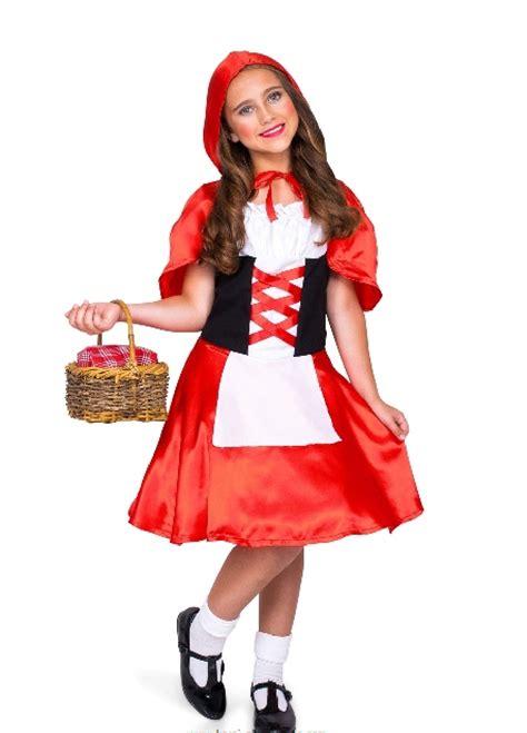 Red Riding Hood Girl Costume 3 4 Foxxiegal Costumes
