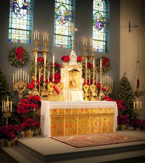Fr Despósito On Twitter Altar Decoration Christmas At Most Holy