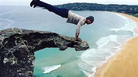 Twilight Star Kellan Lutz Lives On The Edge In Sydney ‘man Palm Beach