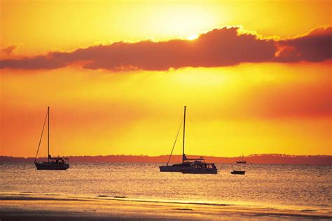 Fraser Island Sunset Queensland Australia