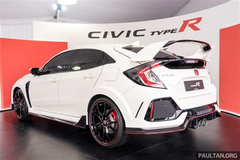 Fk8 Honda Civic Type R Confirmed For Malaysia 310 Ps Hatch On Preview