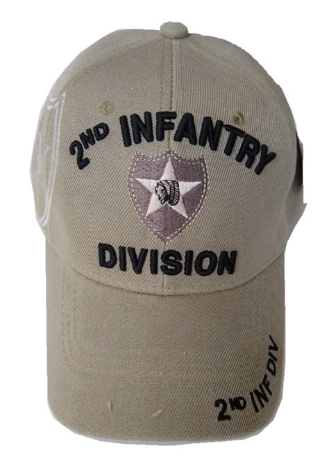 Us Army 2nd Infantry Division 2nd Id Tan Hat Ebay