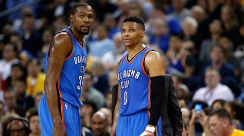 Kevin Durant Russell Westbrook Relationship Different Sports Illustrated