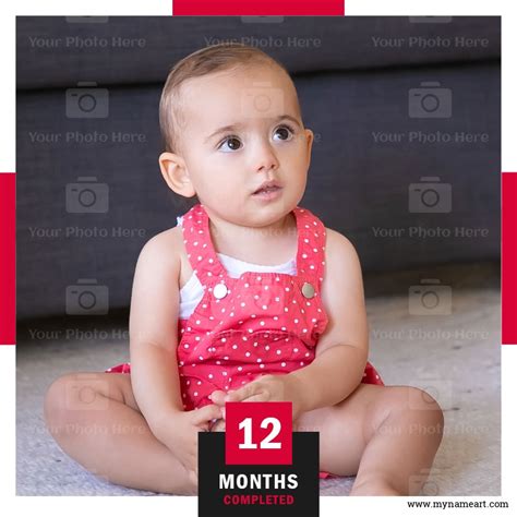 12 Months Baby Photo Editing Online