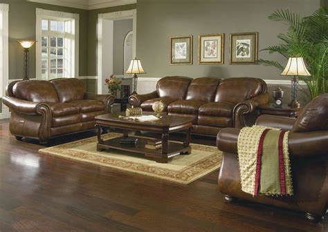 Living Room Decor With Dark Brown Couch Inspiring Ideas