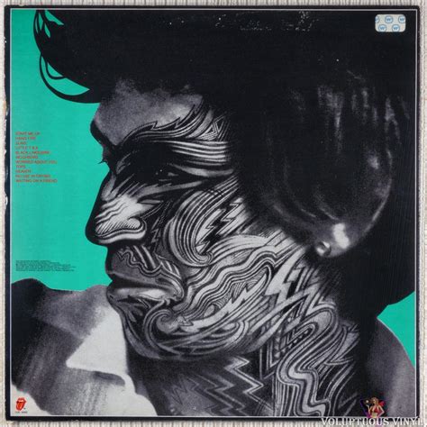 The Rolling Stones ‎ Tattoo You 1981 Vinyl Lp Album Voluptuous