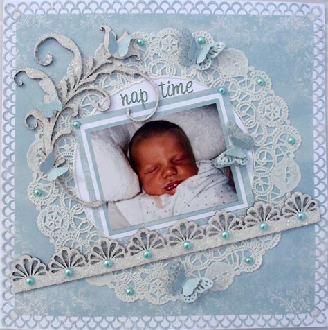 Background paper can be a cinnamon brown textured paper. Sweet - http://www.scrapbook.com/gallery/image/layout ...