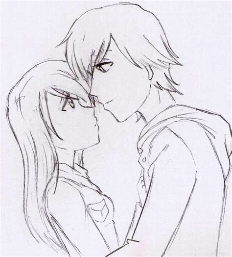Love Anime Sketch At Explore Collection Of Love Anime Sketch