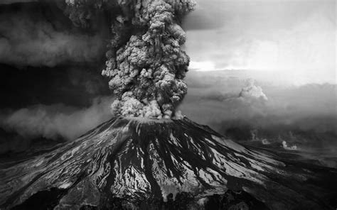 Volcano Landscape Smoke Nature Eruption Wallpapers Hd