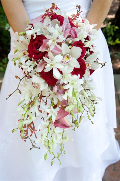 flowing cascade bridal bouquets are gaining new popularity with today s modern bride cascading