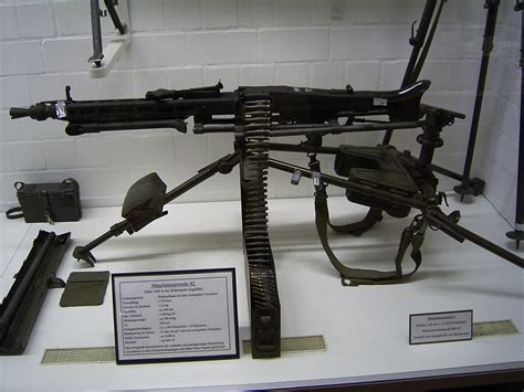 Mg42 Machine Gun Weapon Military Germany Ww2 Wwll 1 Wallpaper