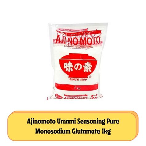 Ajinomoto Umami Seasoning Pure Monosodium Glutamate 1kg Lazada Ph