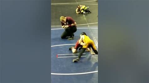 Chin Whip To Grapevine Pin Youth Wrestling Youtube