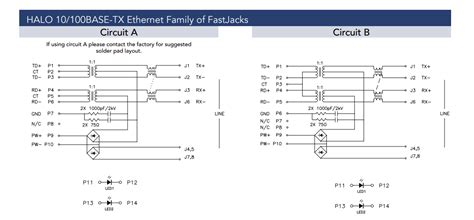 Ethernet Magnetics Circuit Pcb Designs
