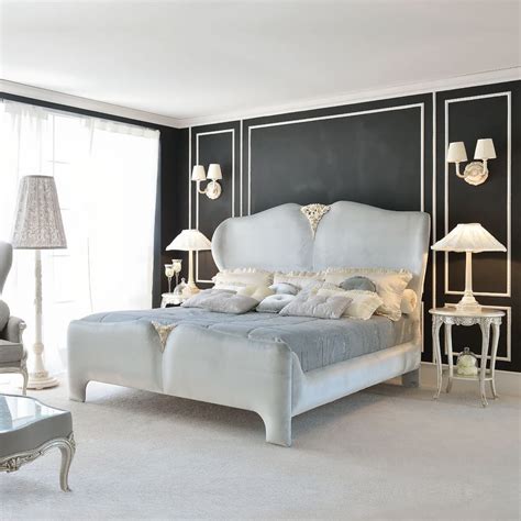 Luxurious Italian Designer Upholstered Bed Juliettes Interiors