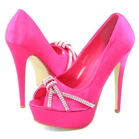 Isolated Hot Pink High Heels Free Image Download