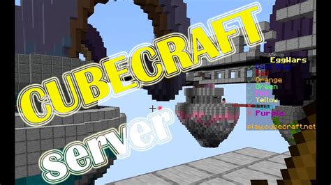 Cubecraft Server Cool Server To Play Minecraft Youtube
