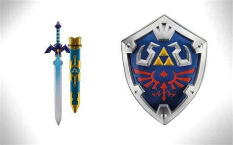 Legend Of Zelda Skyward Sword Master Sword And Hylian Shield Replica